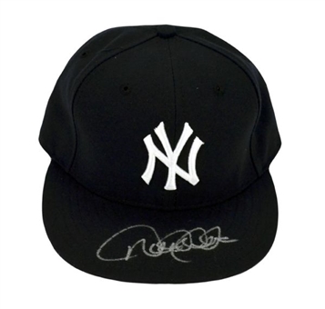 Derek Jeter Signed Yankees Baseball Cap